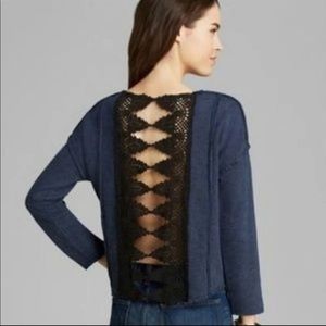 Free people sweatshirt top